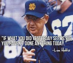 Lou Holtz Quote