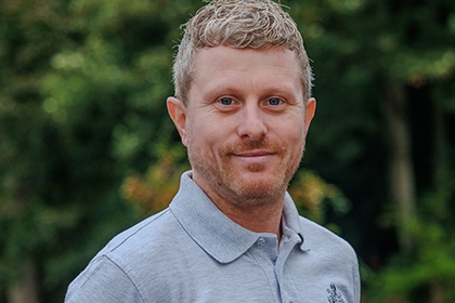 Headshot of Dean Wiffen, sport development and active education lead, Get Doncaster Moving