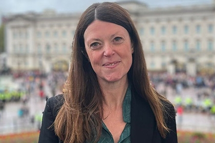 Headshot of Mandy King, head, National Counter Terrorism Security Office 